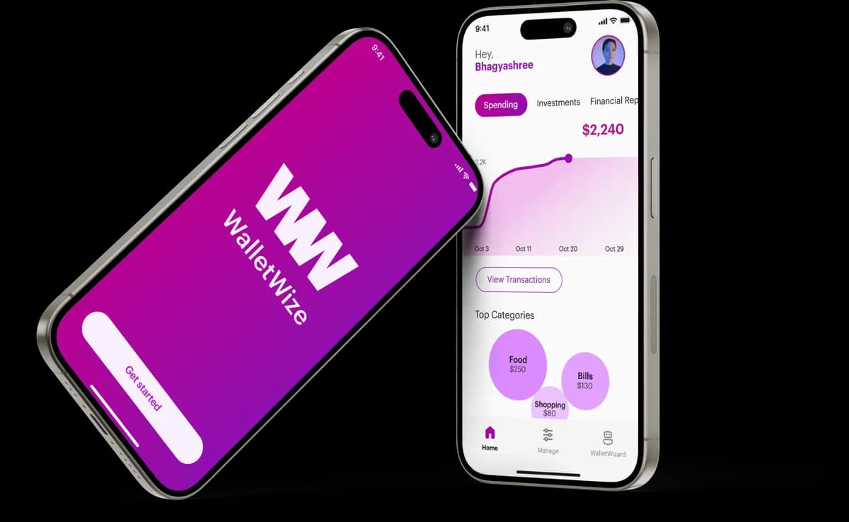 walletwize project mockup